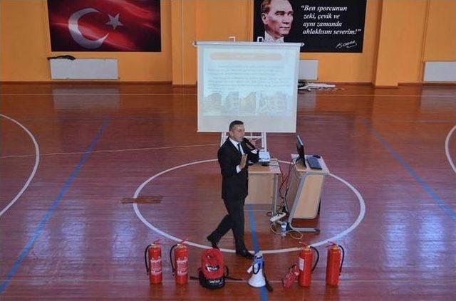 Milas’ta Öğrencilere ’deprem Farkındalık’ Eğitimi Verildi