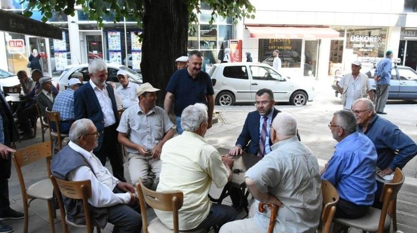Keskin, Esnaf Ziyareti Yaptı Sıkmadık El Bırakmadı