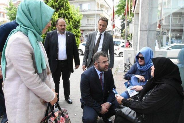 Keskin, Esnaf Ziyareti Yaptı Sıkmadık El Bırakmadı