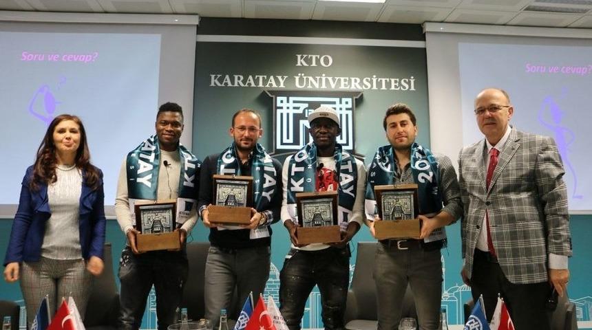 Atiker Konyasporlu Fofana, Kto Karatay 3. Sağlıklı Beslenme G&uuml;nleri&rsquo;nde