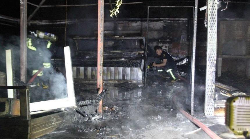 Aydın’da Şüpheli Yangın