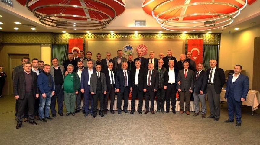 Başkan Toçoğlu ‘onursal Başkanlık Belge’ Törenine Katıldı