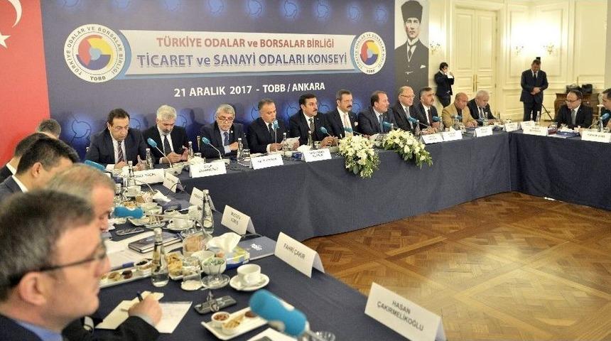 Tobb Ticaret Ve Sanayi Odaları Konsey Toplantısı