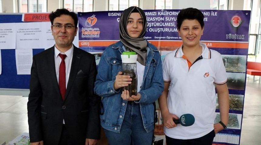 Tekden Fen Ve Anadolu Lisesi&rsquo;nde Bilim Şenliği D&uuml;zenlendi