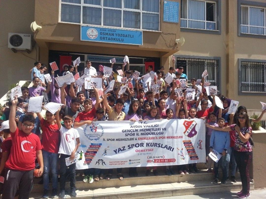 Aydın&rsquo;da Yaz Spor Okulları Kayıtları Başladı