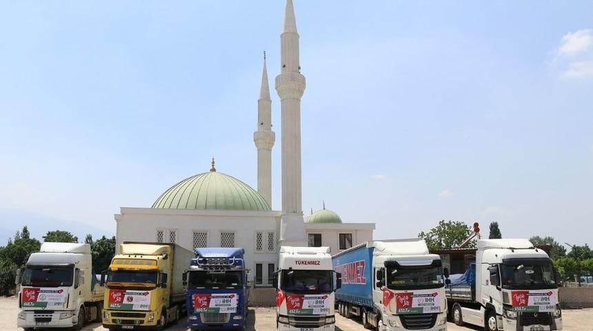 Bursa&rsquo;nın Yardımları &Ccedil;ığ Gibi B&uuml;y&uuml;yor