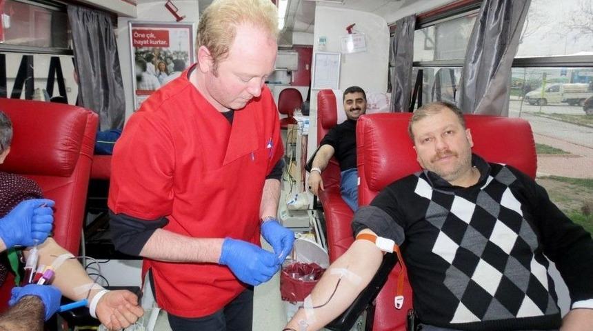 Mudanyalılar Kan Bağışladı