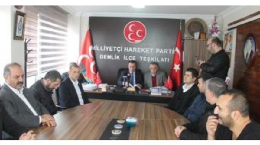 Mhp&rsquo;den Gemlik Belediyesi&rsquo;ne Tepki: