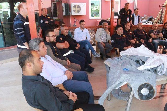 İtfaiye Erlerine Kbrn Eğitimi Verildi 1