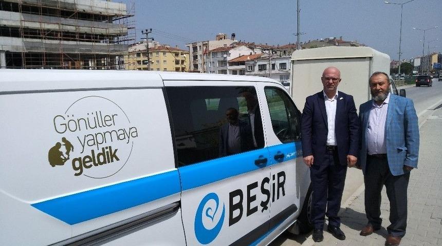 Beşir Derneği B&ouml;lge Başkanı S&ouml;ğ&uuml;t Lapseki&rsquo;de