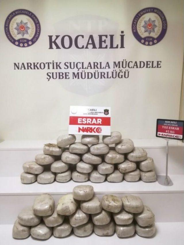 Kocaeli’de 5 Ayda Uyuşturucudan 286 Kişi Tutuklandı