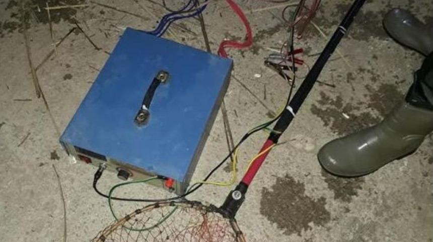 Balık Avında Kullanılan Elektroşok Ele Ge&ccedil;irildi