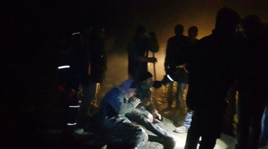 Balık Avına Çıkan 5 Kişi Son Anda Kurtarıldı