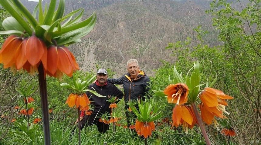 Hakkarili Dağcılar Çiçek Vadisine Ziyaret