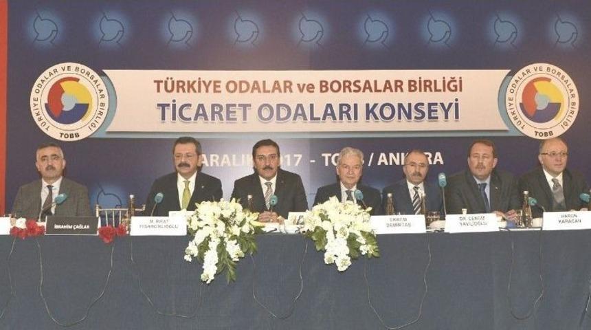 Kuto Heyeti, Ticaret Odaları Konsey Toplantısına Katıldı