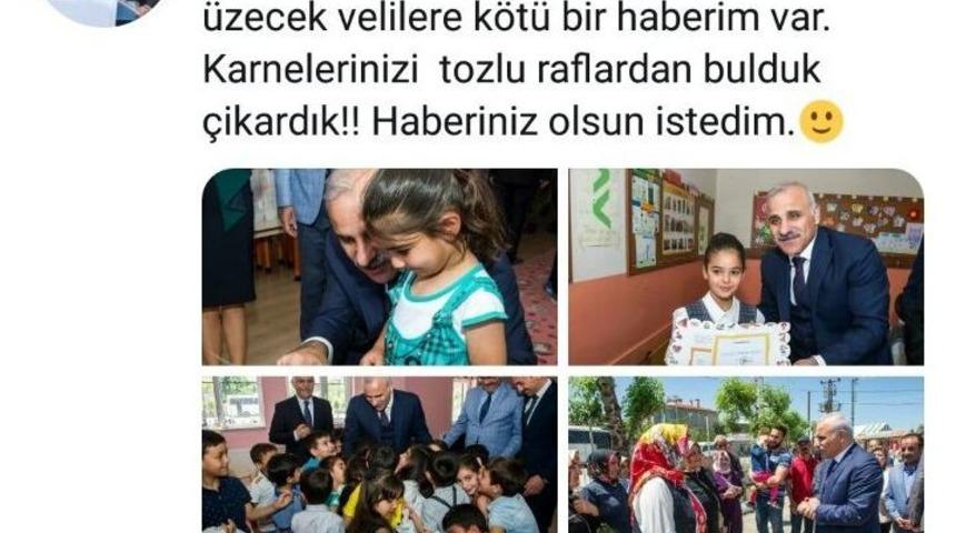 Vali Zorluoğlu’ndan, Velilere Esprili Gönderme