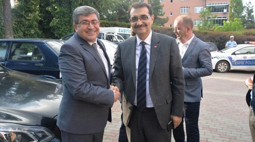 Müsteşar Dönmez, Başkan Can’la Bir Araya Geldi