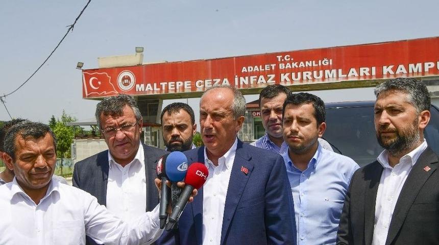 Muharrem İnce: "enis Berberoğlu Tutuklu Değil Rehinedir"