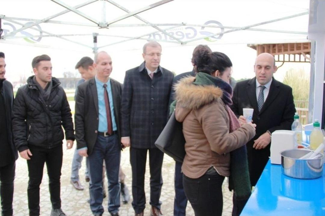 Gestaş&rsquo;tan &Ccedil;anakkale&rsquo;de Sonra Biga&rsquo;da Da &Ouml;ğrencilere Sıcak &Ccedil;orba İkramı