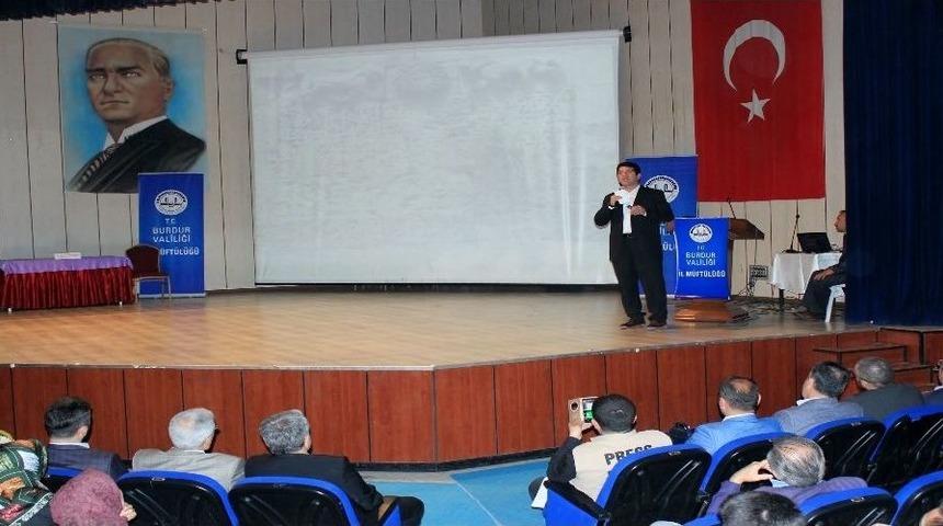 Burdur&rsquo;da "kud&uuml;s Ve Mescid-i Aksa" Konferansı