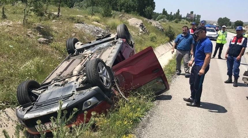 Sungurlu&rsquo;da Trafik Kazası