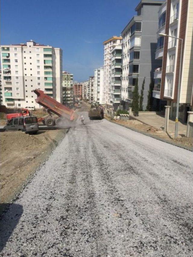 Atakum’da Yol Çalışmaları