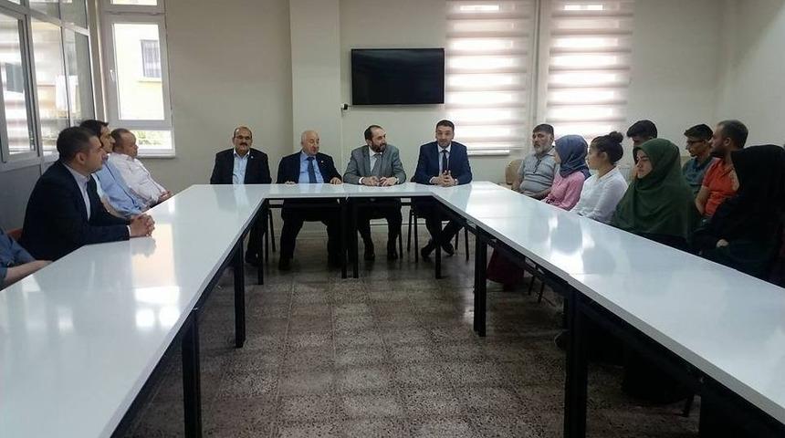 Rekt&ouml;r Alkan Kargı Myo&rsquo;nu Ziyaret Etti