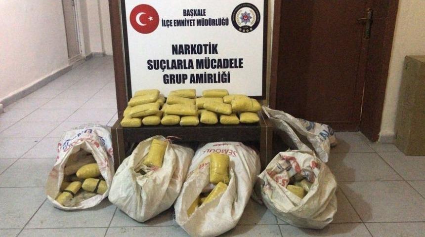 Van’da 92 Kilo Eroin Ele Geçirildi