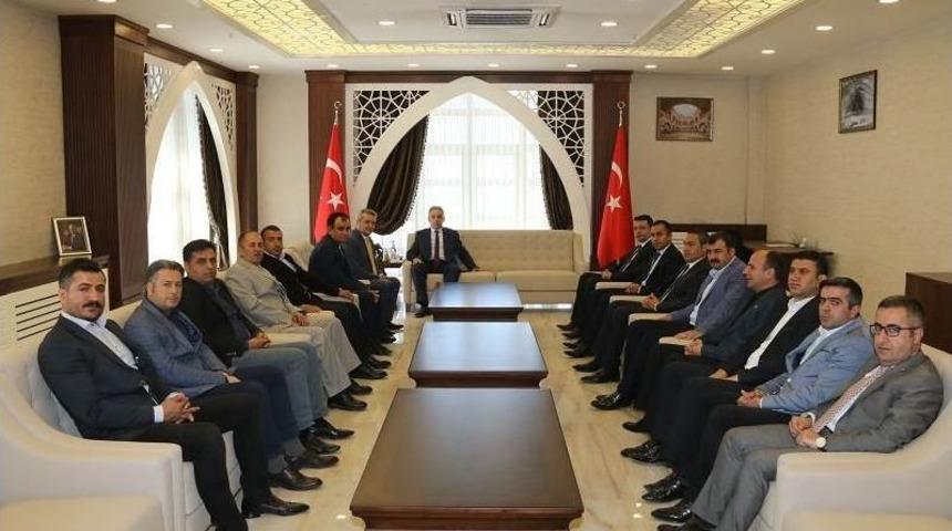 Hatso Heyetinden Vali Toprak’a Ziyaret