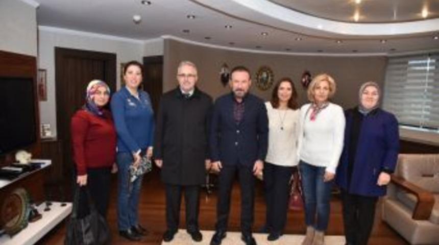 Okul Y&ouml;netiminden Başkan Doğan&rsquo;a Teşekk&uuml;r Ziyareti