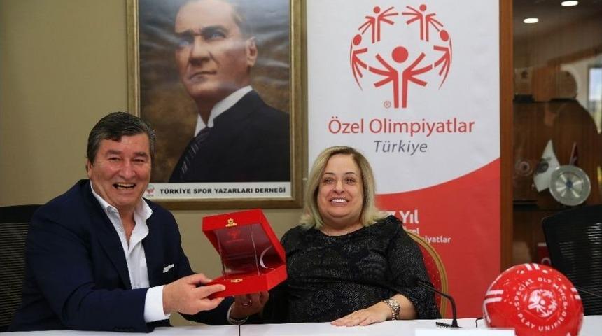 &Ouml;zel Olimpiyatlar T&uuml;rkiye İle T&uuml;rkiye Spor Yazarları Derneği&rsquo;nden Anlamlı İşbirliği