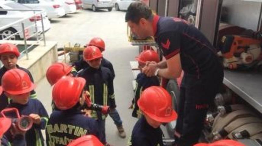 Miniklerden İtfaiyeye Ziyaret