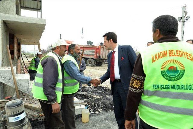 İlkadım Belediyesine Yeni Şantiye