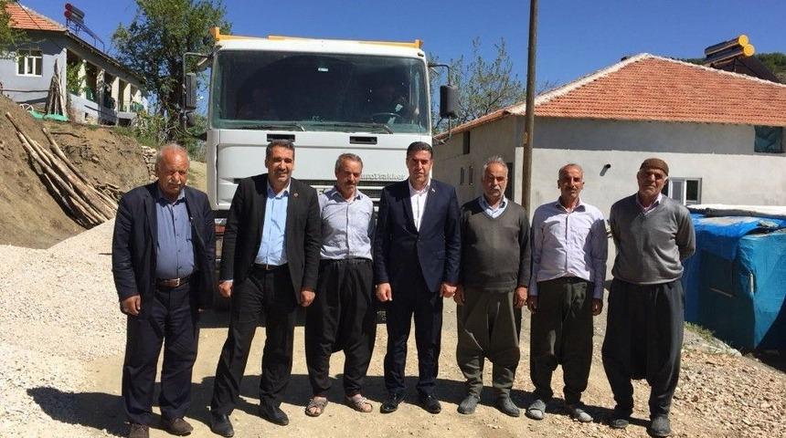 Sincik’e Yapılan Hizmetler Yerinde İncelendi