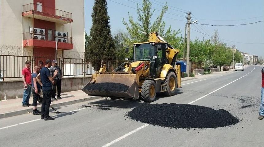 Ergene Belediyesinden Hız Kesici Kasis &Ccedil;alışması