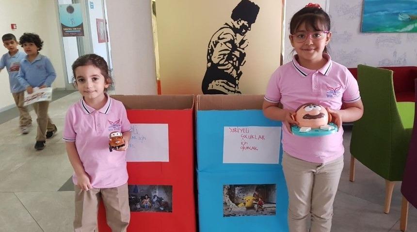 &Ouml;ğrencilere Yardım Bilinci Aşılanıyor