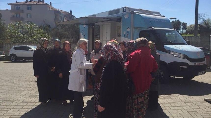 Manyas&rsquo;ta 742 Bayanın Mamografisi &Ccedil;ekildi