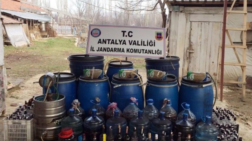 Antalya&rsquo;da Sahte İ&ccedil;ki Operasyonu