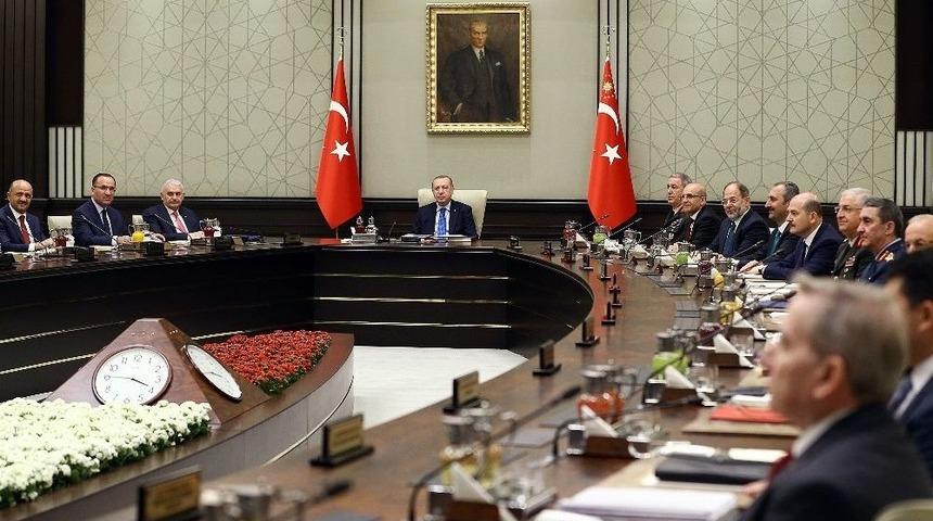 Milli G&uuml;venlik Kurulu, Ohal G&uuml;ndemi İle K&uuml;lliyede Toplandı