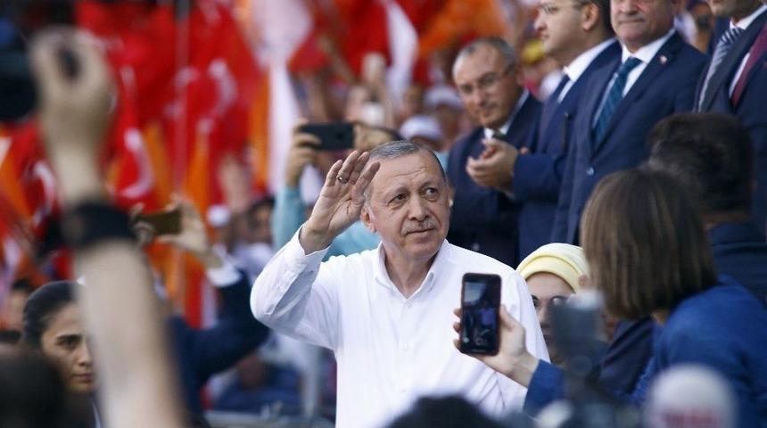 Cumhurbaşkanı Erdoğan: &ldquo;bay Kemal G&ouml;r&uuml;yor Musun Bunlar Yan Gelip Yatarak Olmadı&rdquo;