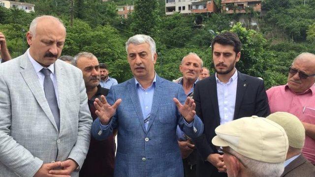 Ak Parti Trabzon Milletvekili Adayı Koç, Seçim Çalışmalarını Araklı İlçesinde Sürdürdü