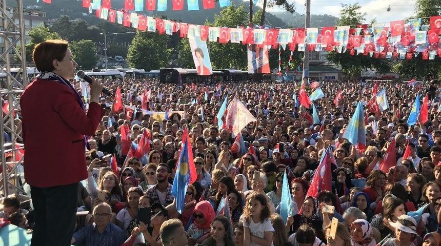 Meral Akşener Ordu&rsquo;da Konuştu