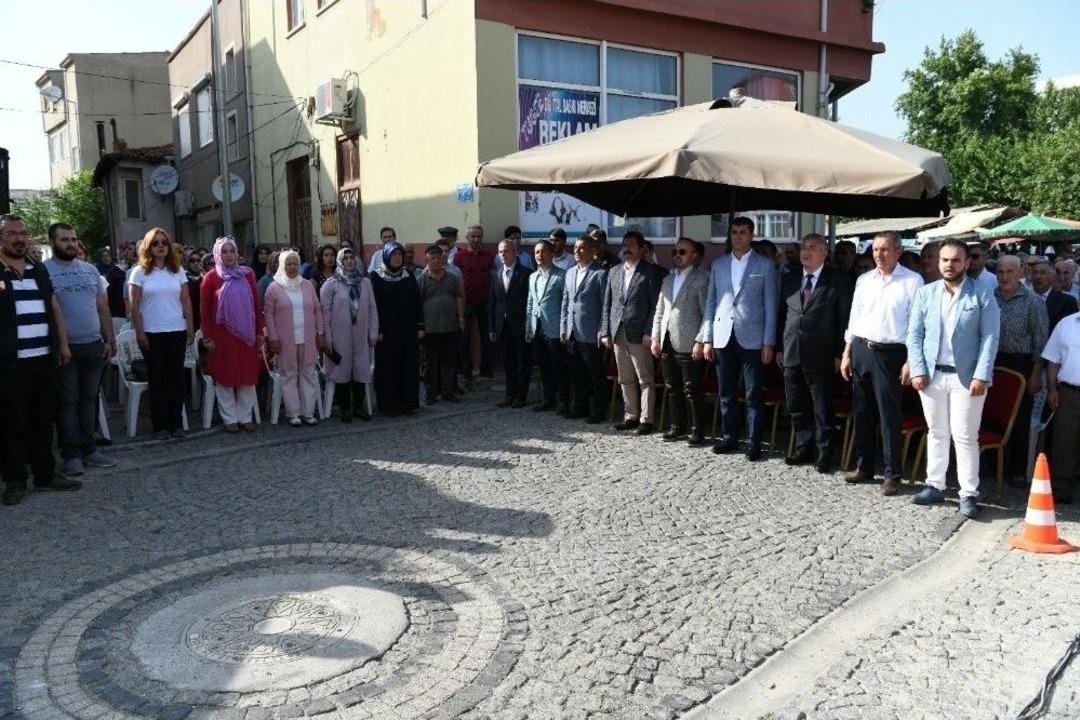 Bayrami&ccedil;&rsquo;te Onarımı Tamamlanan Taşk&ouml;pr&uuml; Camii İbadete A&ccedil;ıldı