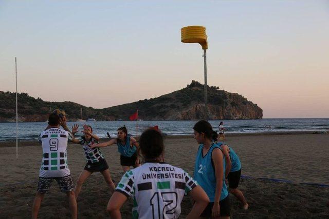 Muğla’da Dünyaca Ünlü Sarıgerme Plajı Korfbol İle Şenlendi