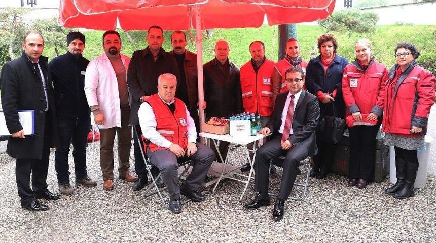 Başsavcı İlyas Yavuz Kan Verdi