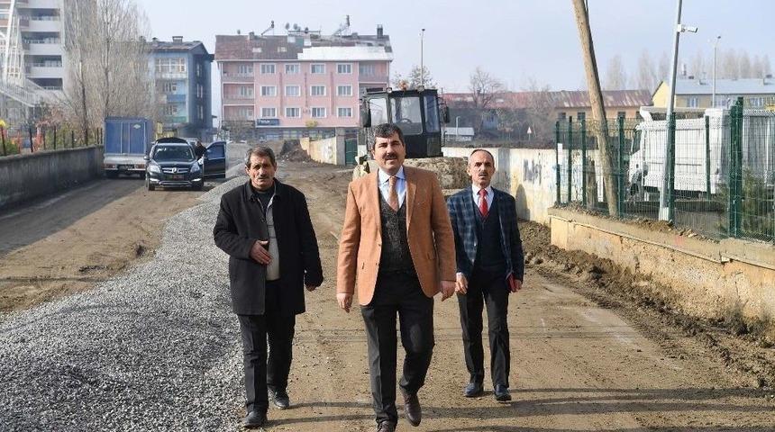 Başkan Asya, &Ccedil;alışmaları Yerinde İnceledi