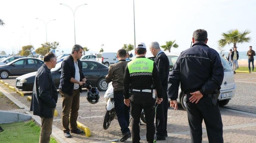 Otomobil İle Motosiklet &Ccedil;arpıştı: 1 Yaralı