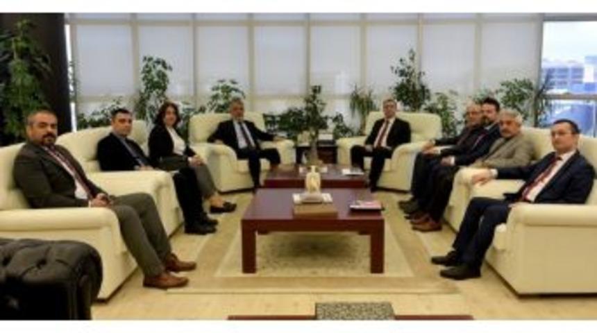 Rekt&ouml;r Bilgi&ccedil; K&uuml;si İl Heyetini Konuk Etti