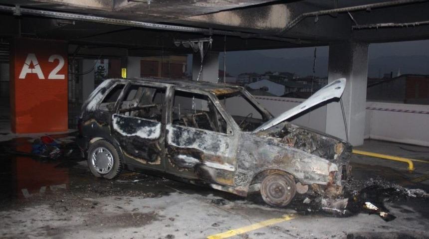 Lpg Deposu Patlayan Otomobil K&uuml;le D&ouml;nd&uuml;