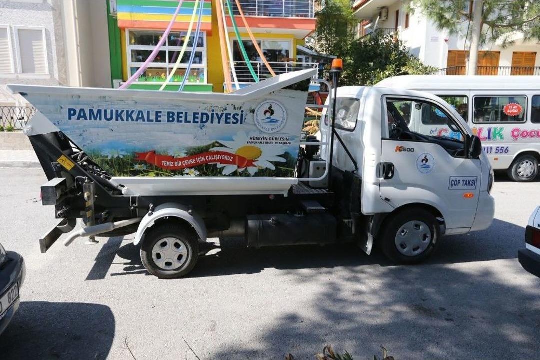 Dar Sokakların &Ccedil;&ouml;p&uuml;n&uuml; &rsquo;&ccedil;&ouml;p Taksi&rsquo; Alıyor